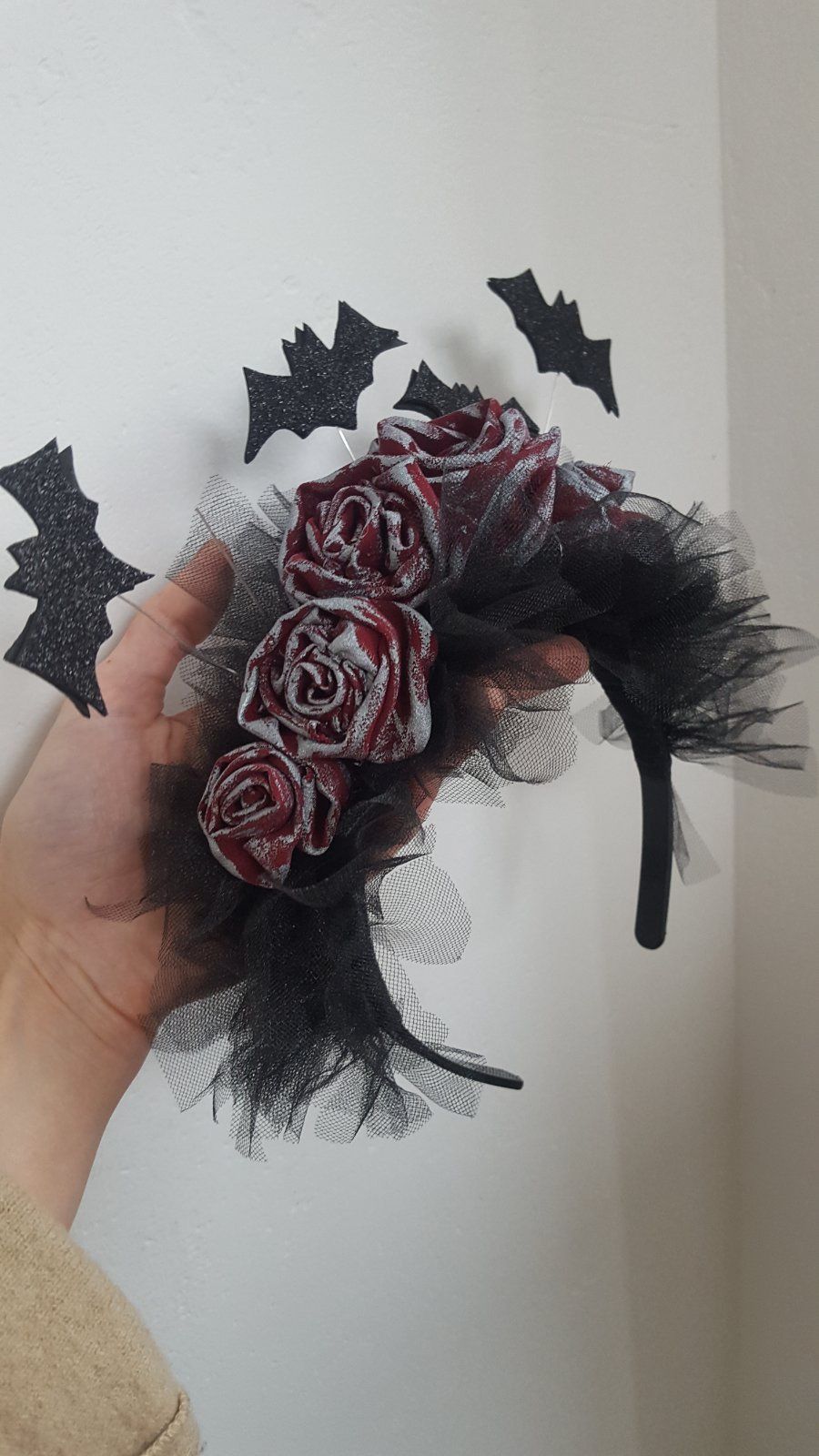 Ободок, обруч, прикраса на Hellowin, hand-made