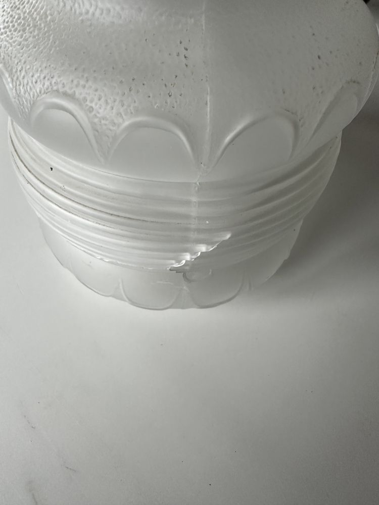 Lampa wisząca sufitowa żyrandol mosiądz PRL retro vintage
