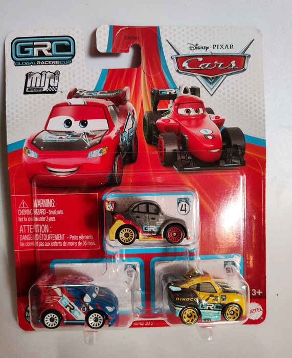 Zestaw GRC cars auta Disney mattel mikroauta mini racers