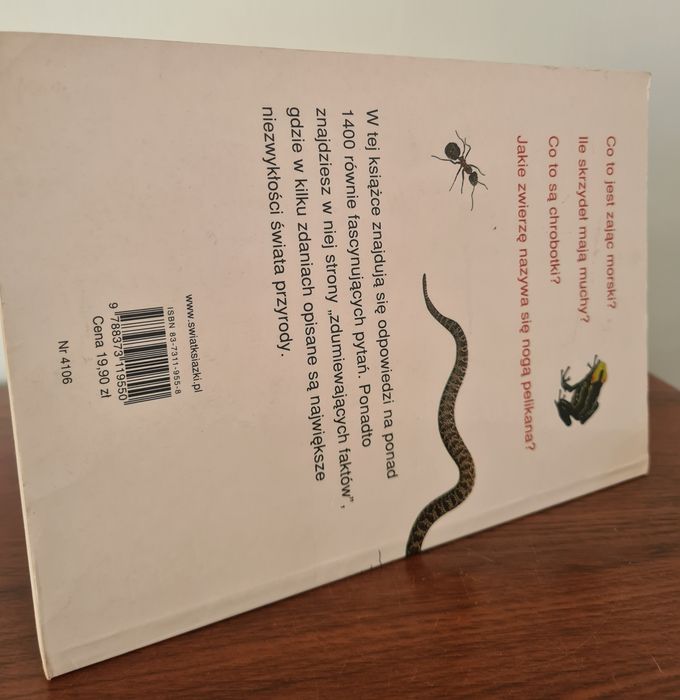 Zagadki przyrodnicze. 1400 pytań i odpowiedzi - Książka