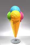 3D Reklama lód kulki gałki sorbet 120 cm opcje ..