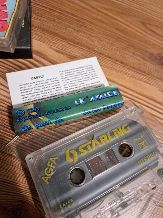 Zestaw 3 kaset magnetofonowych commodore castle, Snap, Shirley Bassey