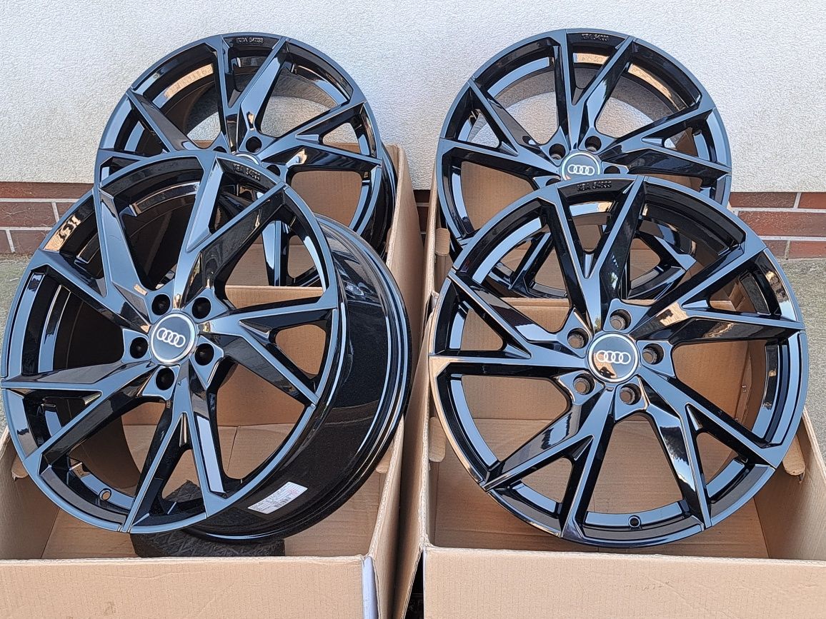 Alufelgi 19 AUDI 5x112 A4 B8 B9 A5 A7 A6 C6 C7 A8 ET30 CA23 Czarne