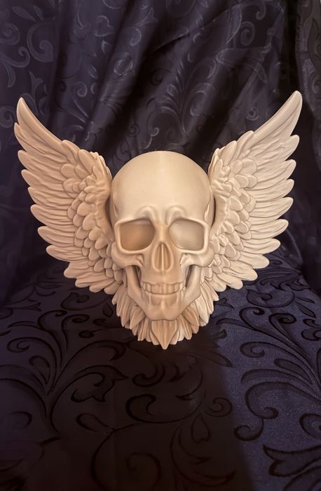 Caveira com asas/ Skull