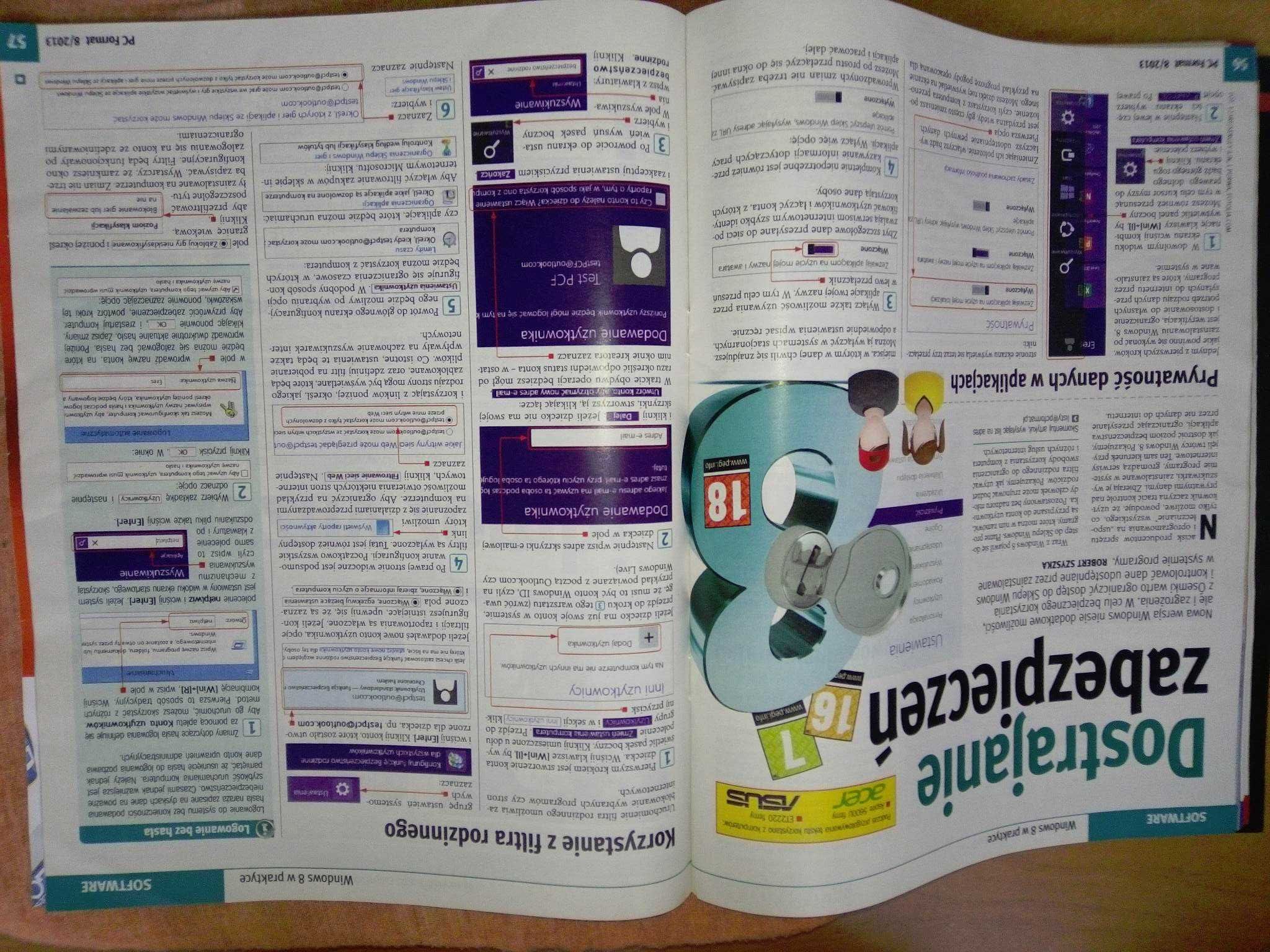 PC Format 8 2013 sierpień (156) Gazeta + płyta CD Czasopismo