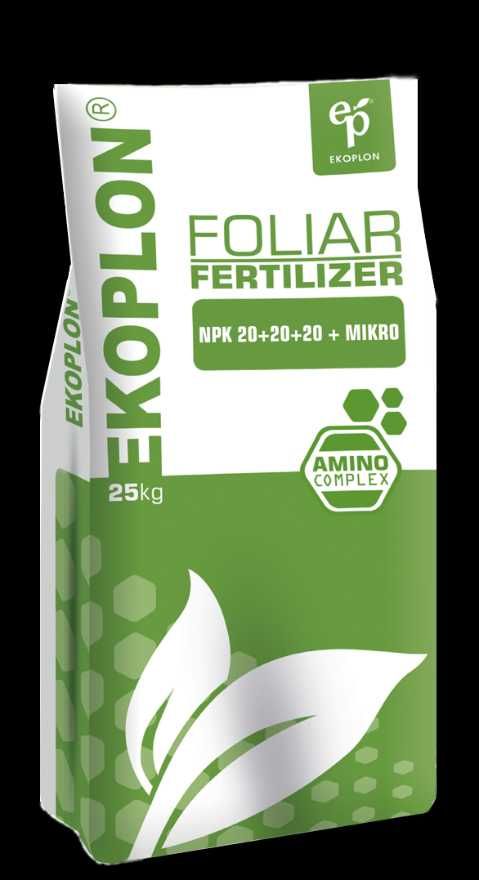 Nawóz dolistny - EKOPLON - NPK 20-20-20+mikro, 15kg