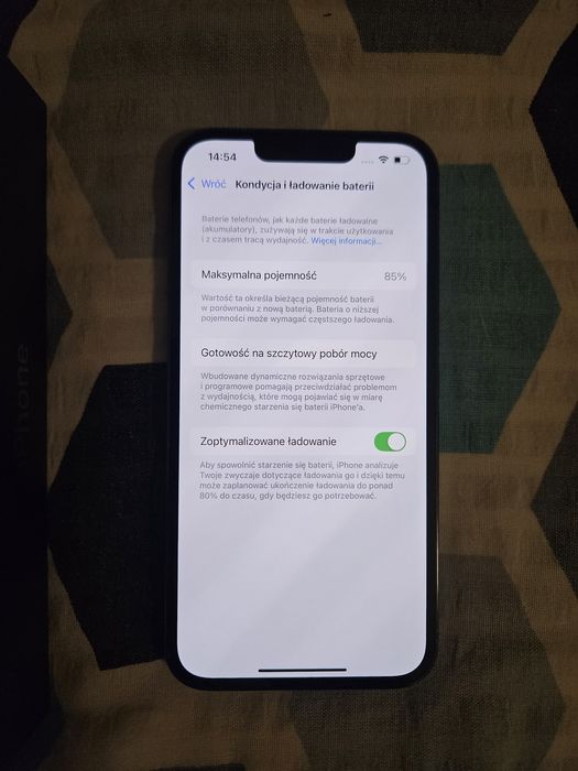 iPhone 13 pro 128GB niebieski
