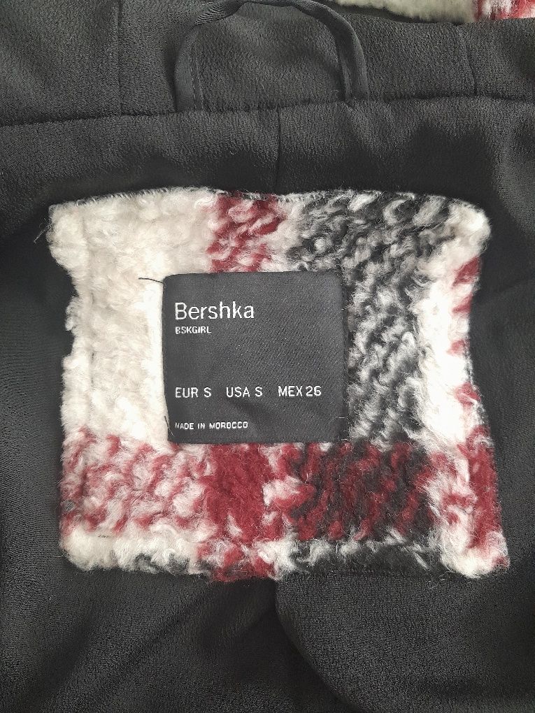 Bershka kurtka damska miś