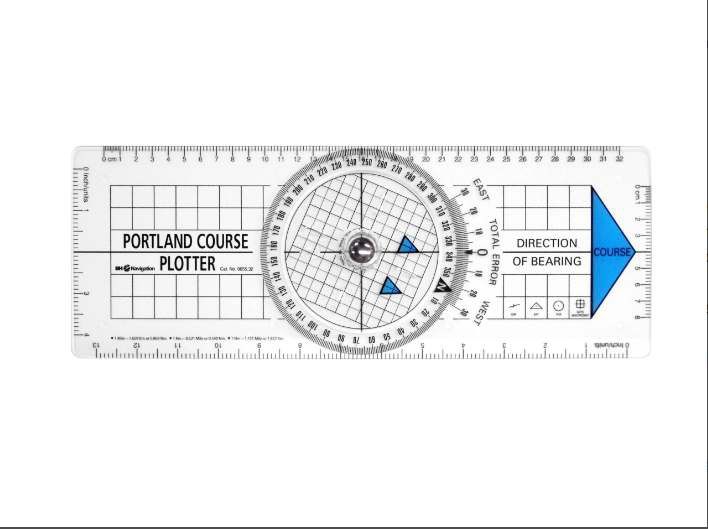 BH Portland Course Plotter - régua de navegação