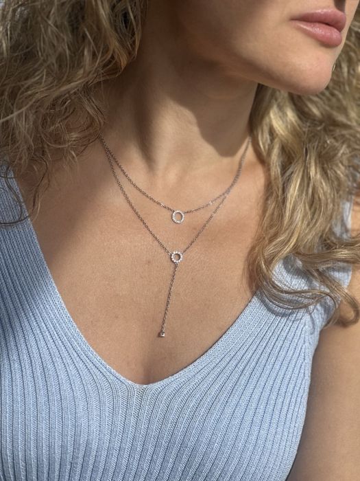 Срібне кольє  925 проби