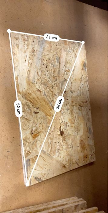 Plyty osb kawalki grubosc 8 mm