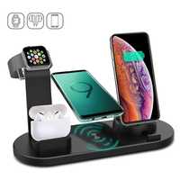 Беспроводная зарядная станция 3in1 Wireless charger 10вт