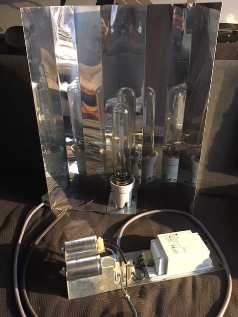 Conjunto completo de iluminação para uso hortícola