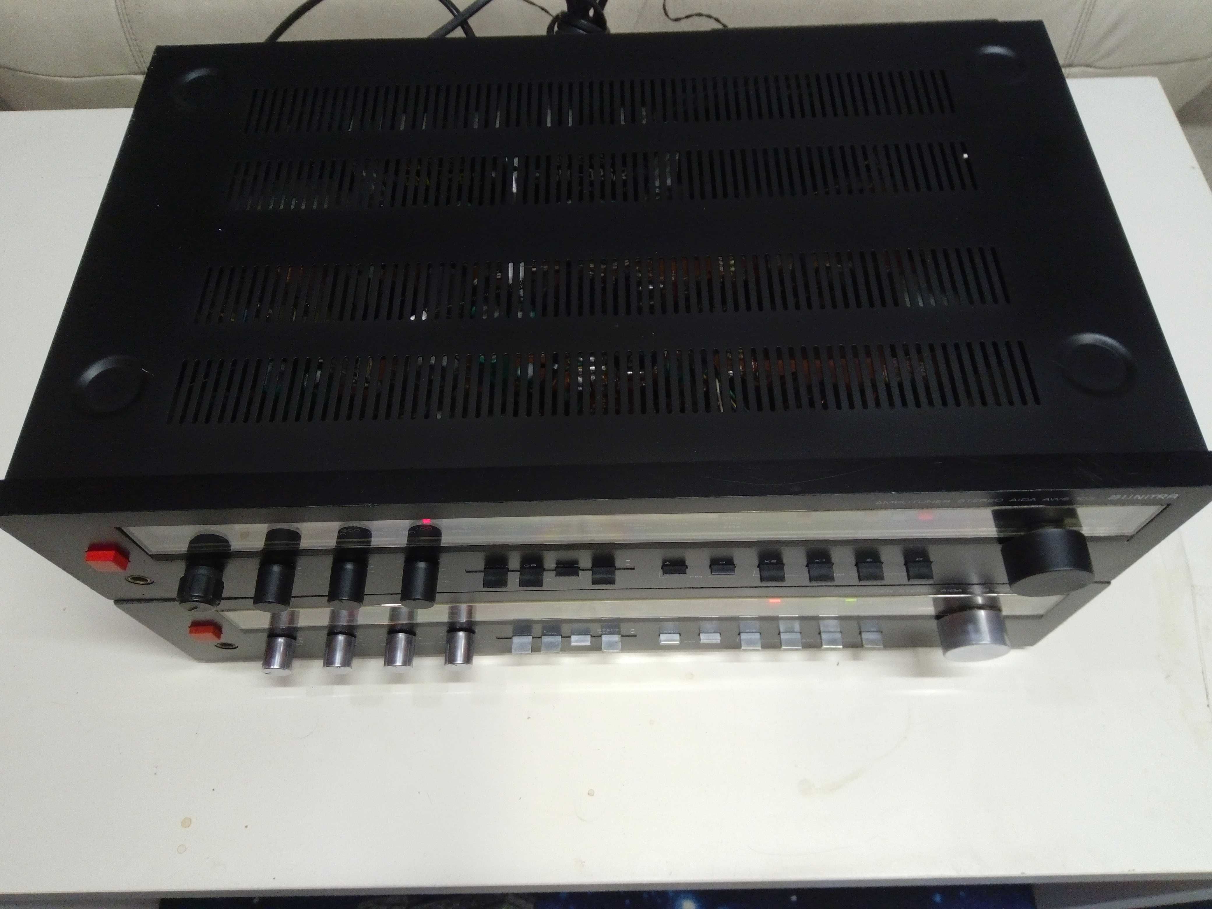 Radio Amplituner Stereo Unitra Aida AWS103 sprawny przestrojony