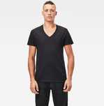 G-Star RAW Koszulki z Dekoltem w Serek 2 szt., S, Czarny