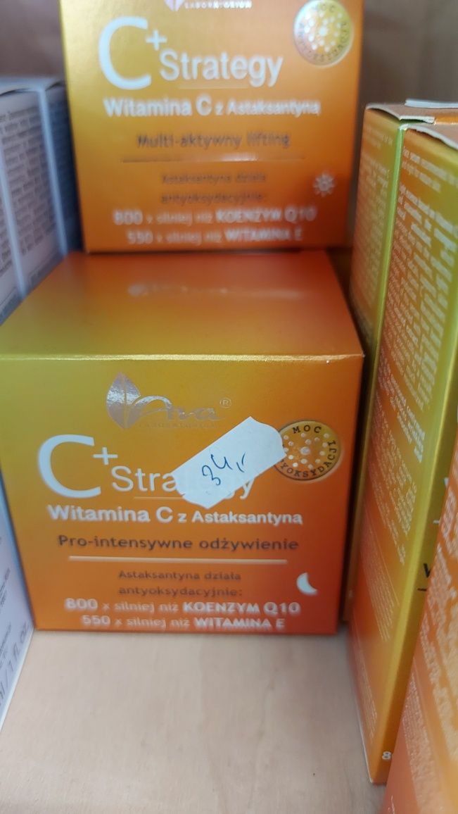 Ava witamina C krem na noc z astaksantyną intensywne odżywienie  50ml