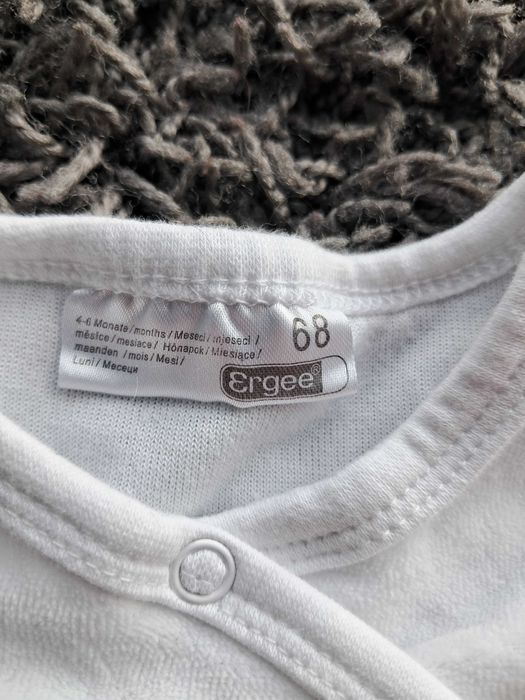 Bluzka niemowlęca zapinana na napy happy little star długi rękaw Ergee