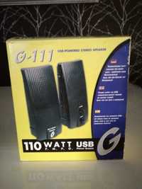 Colunas Estéreo USB 110 Watts