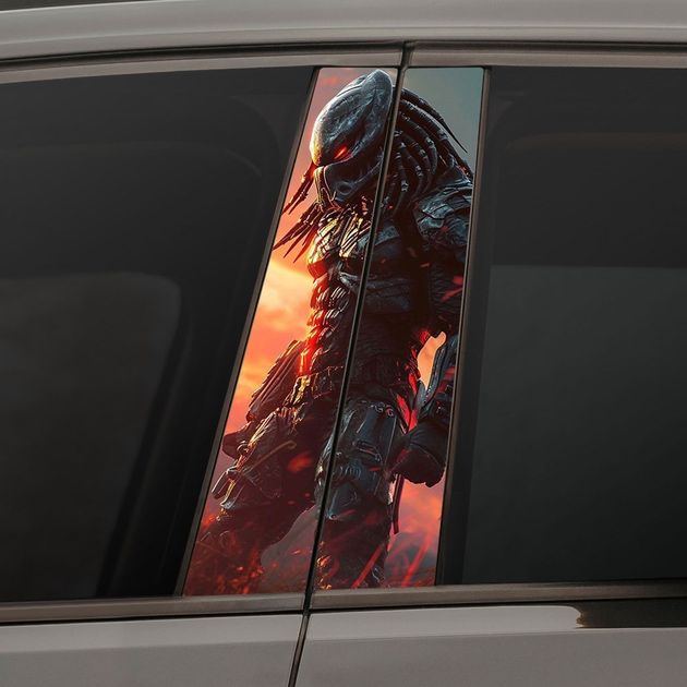 Наліпка на дверну стійку | наліпка на авто | наліпка на діері