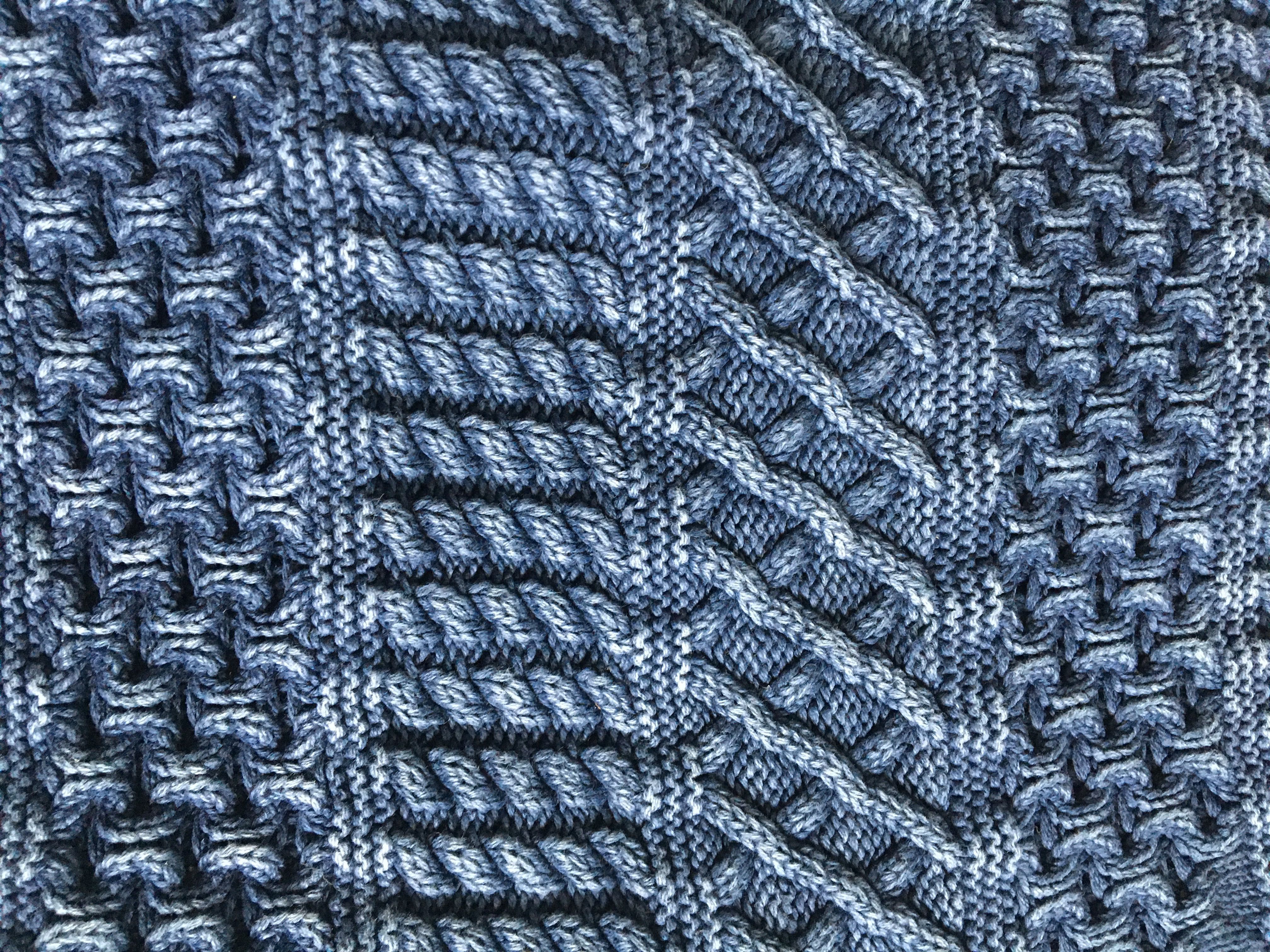Granatowy elegancki ciepły pleciony splot sweter NEXT dla chłopca 82