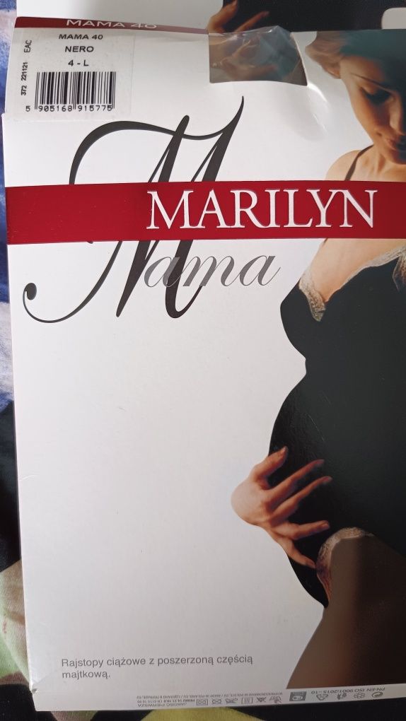 Rajstopy Marilyn mama 60 den czarne
