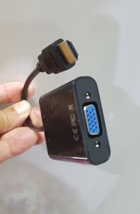 Przejściówka Adapter Konwerter HDMI na VGA D-sub