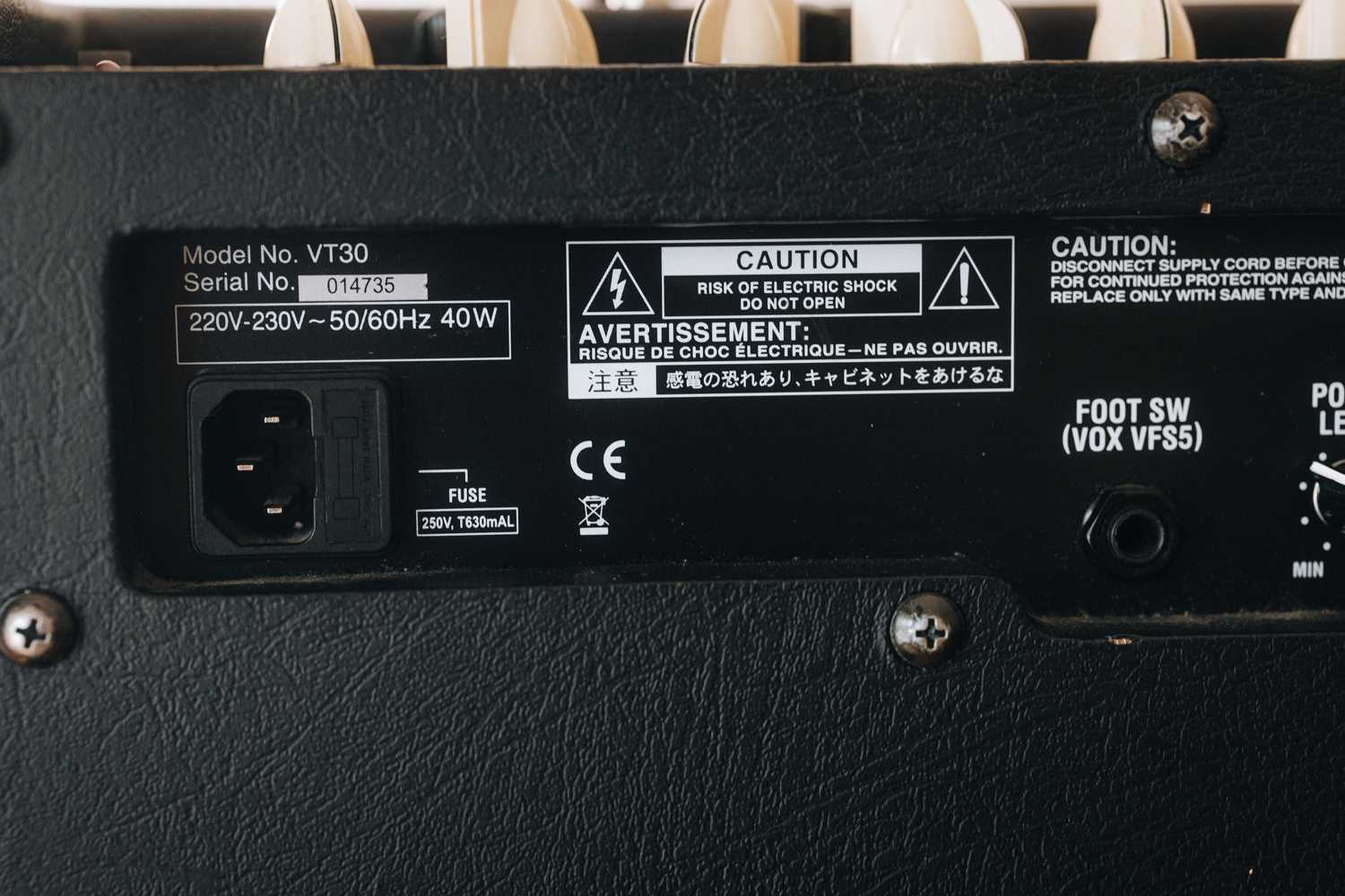 Vox VT30 30W wzmacniacz combo