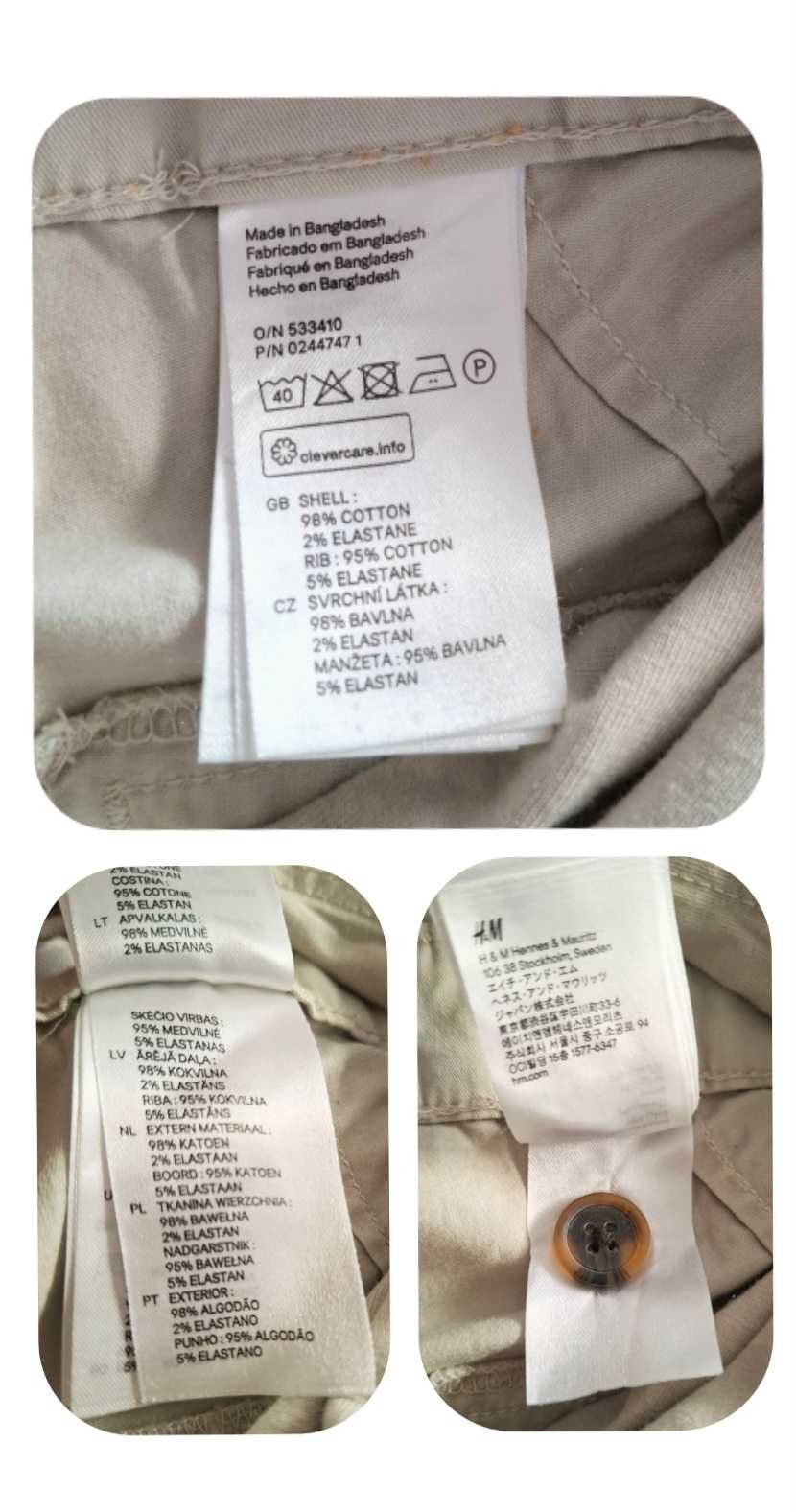 Cações gravidez beges H&M Mama - Tamanho 38