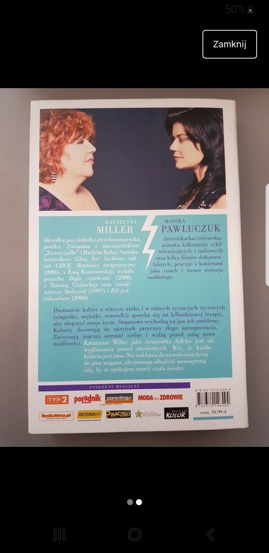 Katarzyna Miller Monika Pawluczuk "Być kobietą i nie zwariować"
