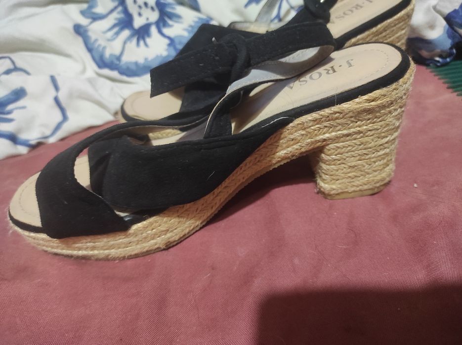 Sandalias de sola de corda