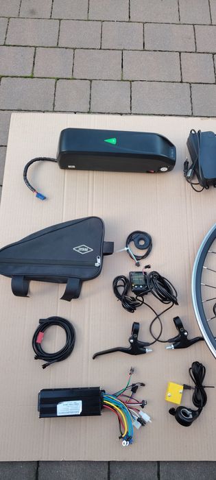 Zestaw do konwersji 1000W, 28, 29 cali 48V+ bateria 14,5Ah i ładowarka