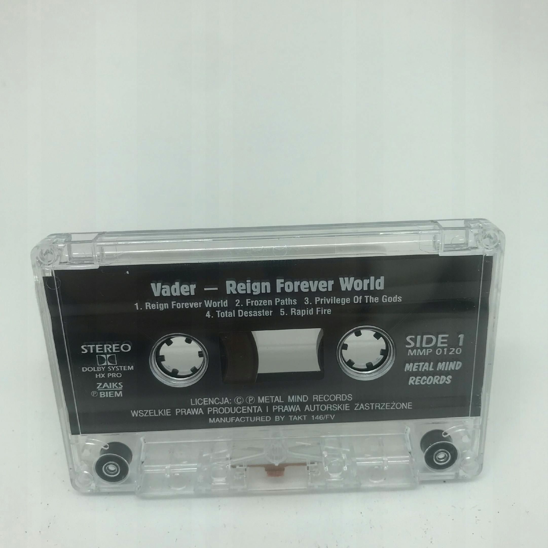 kaseta - vader - reign forever world metal 2001