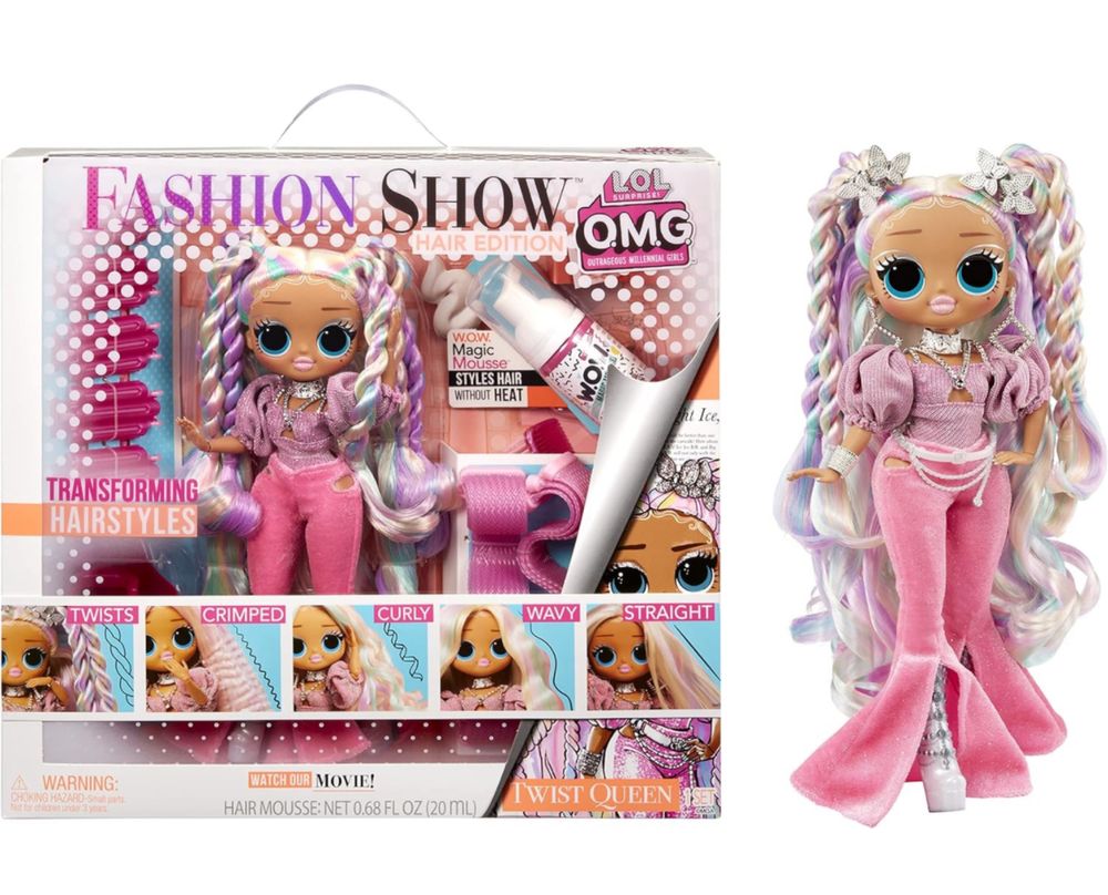 L.O.L. Surprise! OMG 10" Fashion Doll Twist Queen