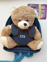 Рюкзак дошкільний cool for school з ведмедиком, що виймається