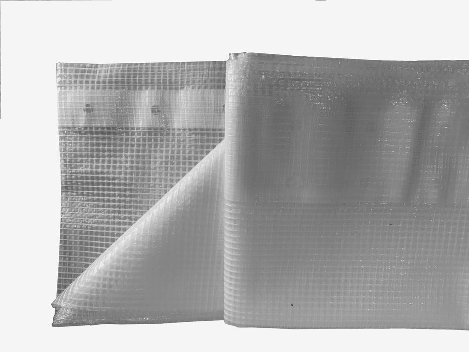 Plandeka na rusztowanie budowlana 150g/m2 wytrzymała 2,70x10m plandeki