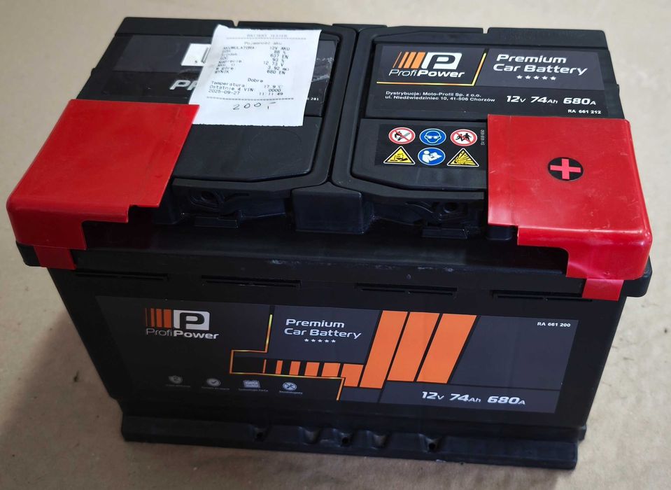 Akumulator Regenerowany 74Ah 680A 70Ah 77Ah 72Ah