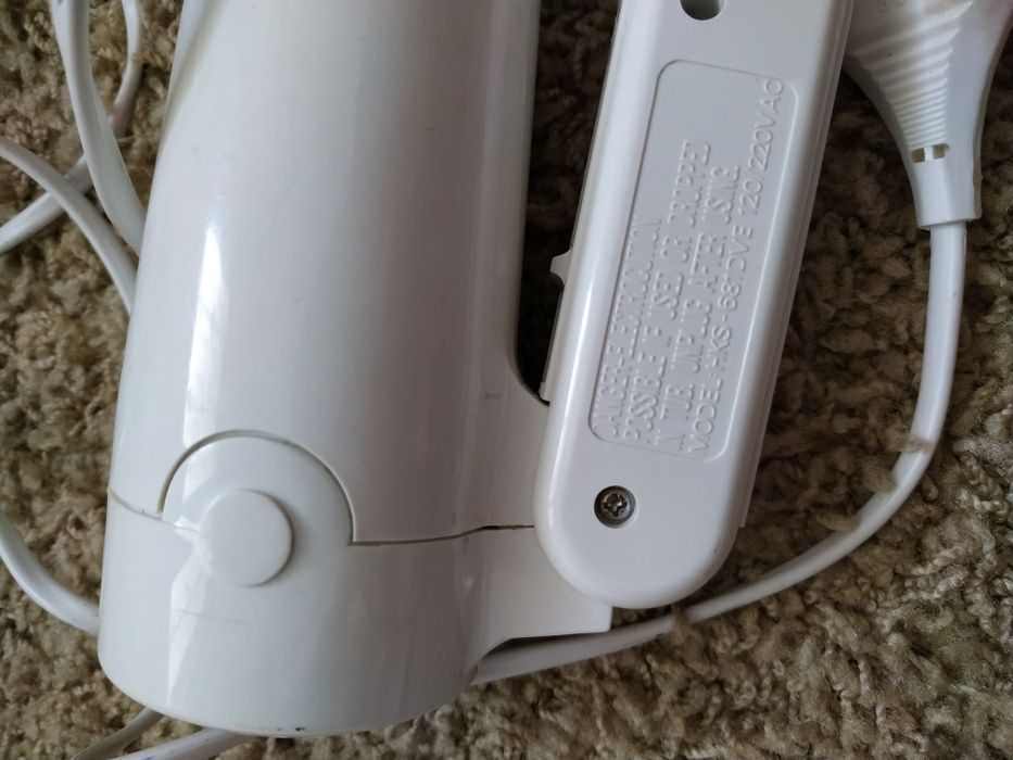 Secador cabelo branco