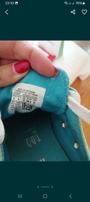 Sapatilhas all star 36,5