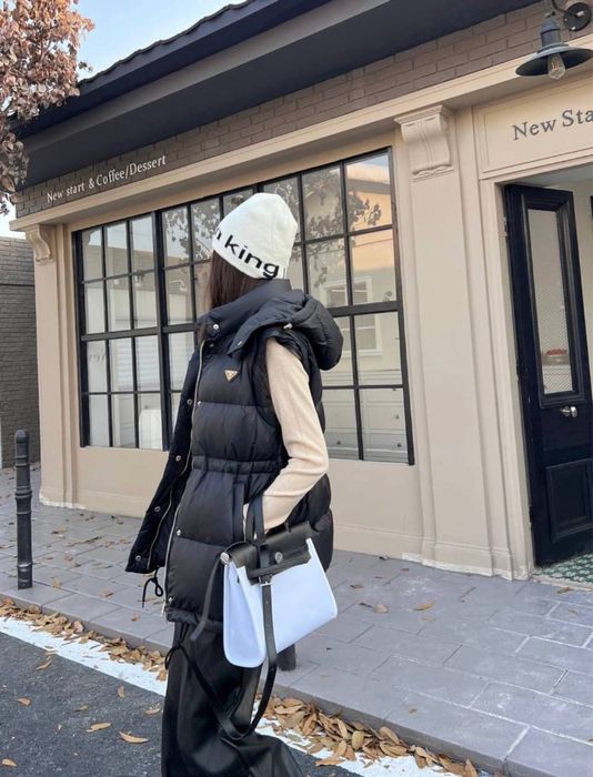 Куртка пуховик Prada жилетка 2 в 1 Прада