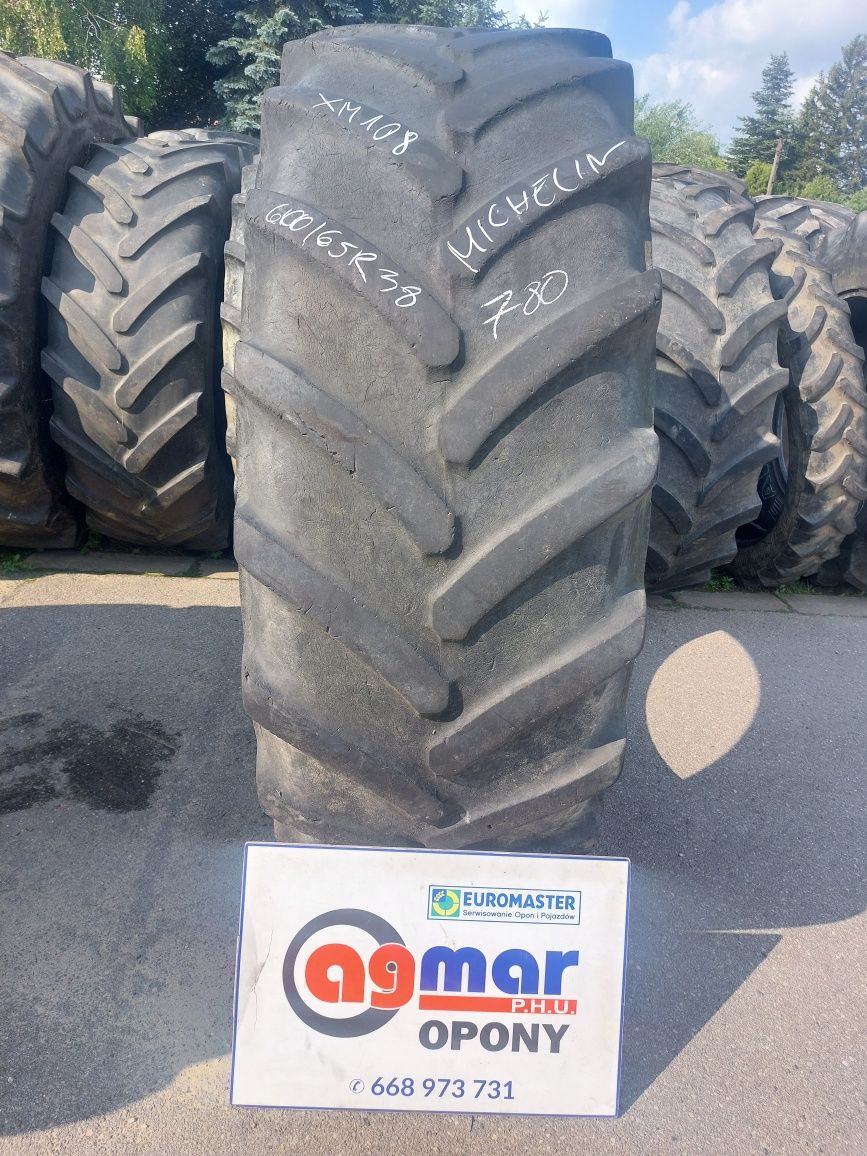 600/65R38 Michelin opona używana rolnicza