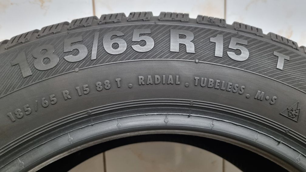 4 opony zimowe 185/65 R15 88T Barum Polaris 3