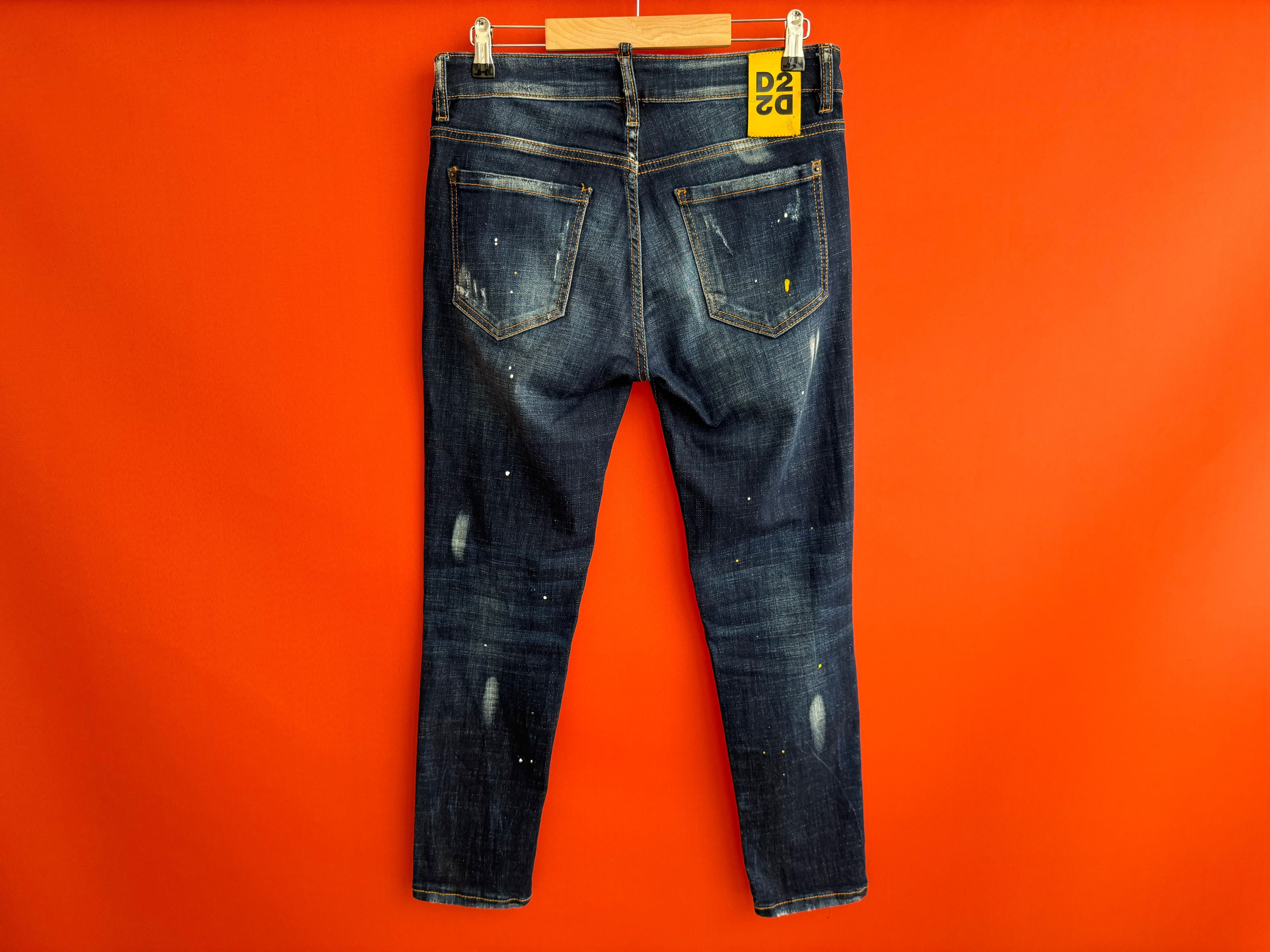 Dsquared2 оригинал мужские джинсы штаны размер 42 w30 w31 Б У