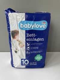 Одноразові дитячі пелюшки Babylove Bett-einlager