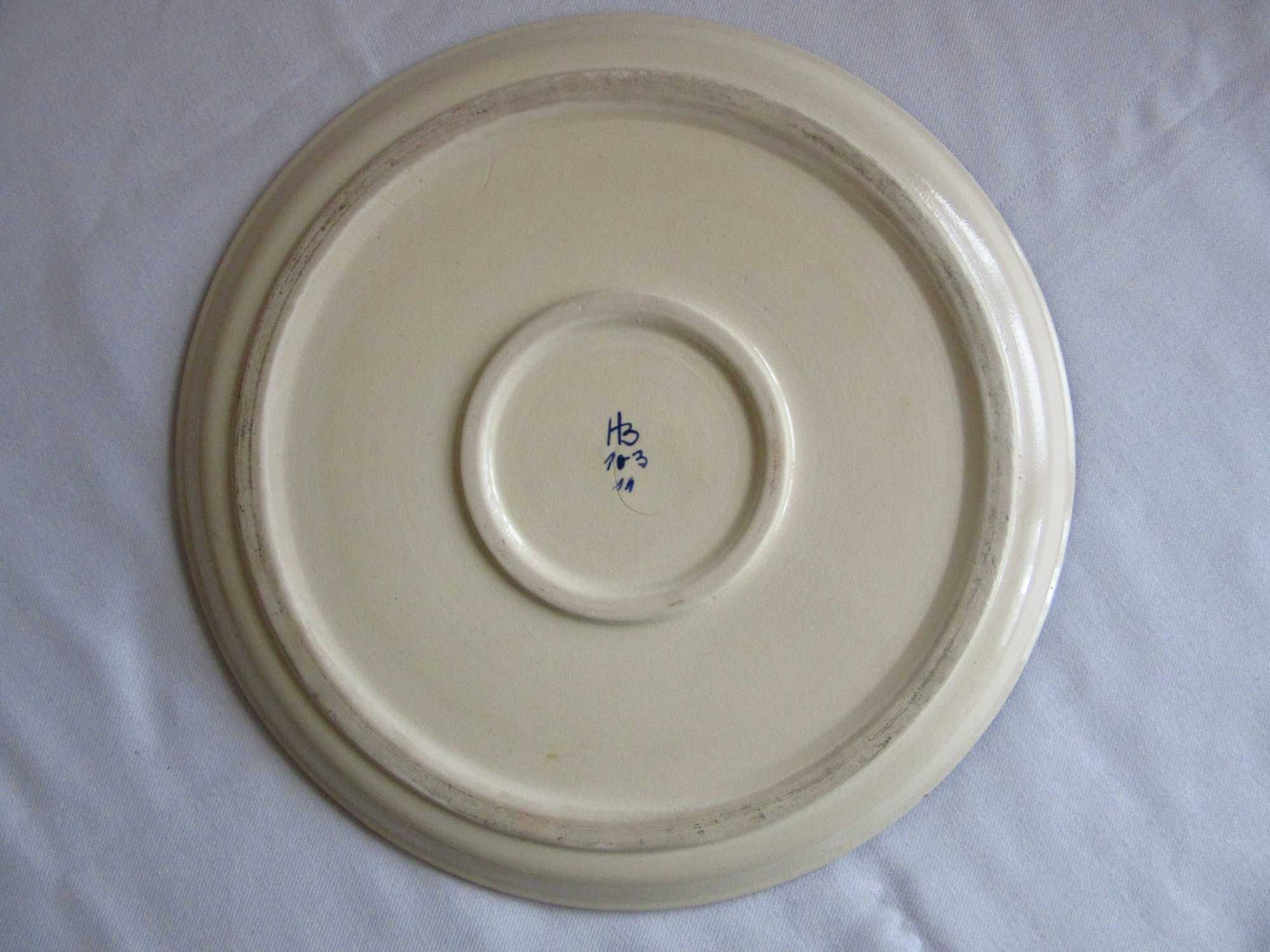 NIEMCY, Bollhagen/Hartmann, patera ceramiczna z serii PARADISE l.20te.