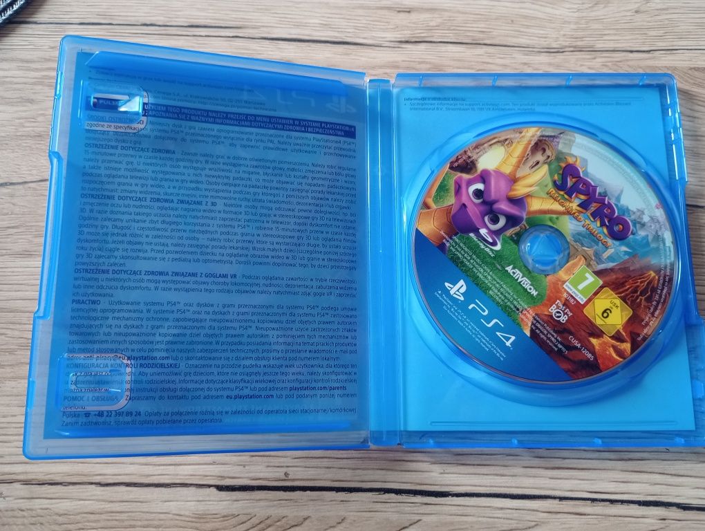 SPYRO Reignited Trilogy PS4 PL