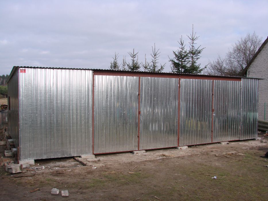 Garaz blaszak 6x5-4600zl Piotrków Tomaszów Łódź Radomsko Sieradz Łask