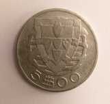 MOEDA 5 escudos 1932