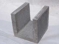 Kształtka betonowa U , kształtka U , nadprożowa , wieńcowa , wieniec