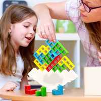 Jogo de tabuleiro para festas , Tetris Balance, Building Block Toys