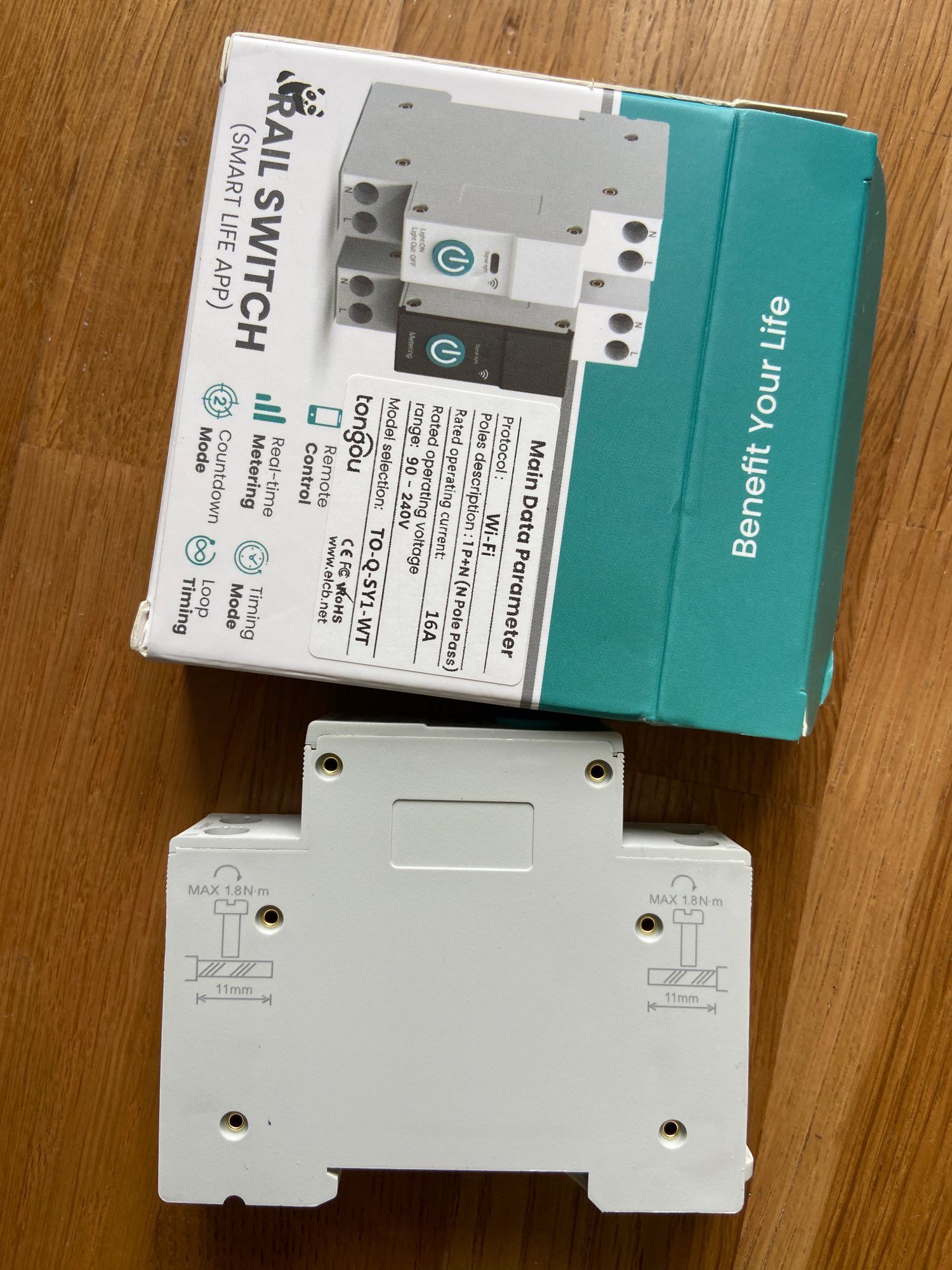 WiFi автоматичний вимикач  з моніторингом енергоспоживання